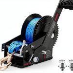 Kolvoii Boat Trailer Winch Heavy Duty Steel Construction for-0