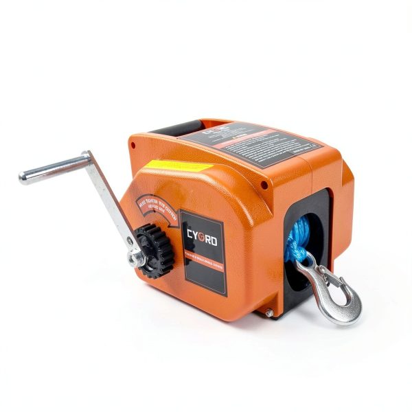 Cygrd Electric Winch Orange Boat Trailer Winch-1
