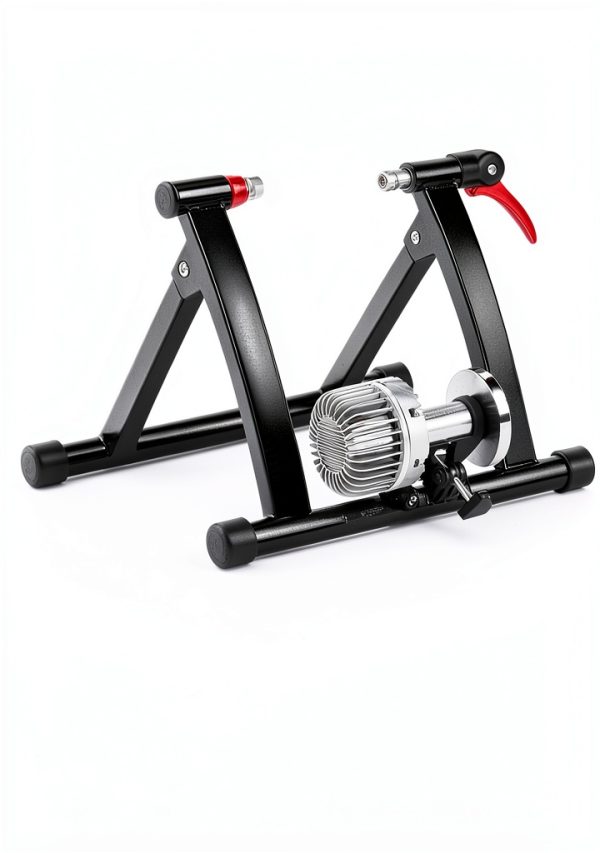 Yaheetech Fluid Bike Trainer Black Alloy Steel-1