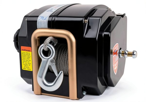 Powerwinch P77712-S Boat Trailer Winch Black-0