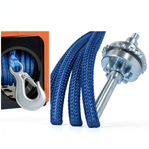 Cygrd Electric Winch Orange Boat Trailer Winch-2