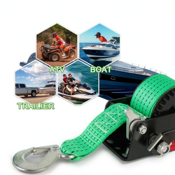 Laniakea Boat Trailer Winch 5.14 lbs 2x3x1 inches-6