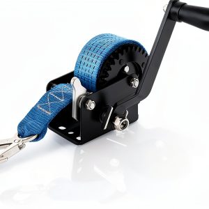 Boat Trailer Winch CAO LEI 800lb Heavy Duty Black-0