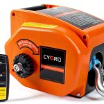 Cygrd Electric Winch Orange Boat Trailer Winch-0