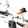VEVOR 300 W Electric Boat Winch Black P2000-4-3