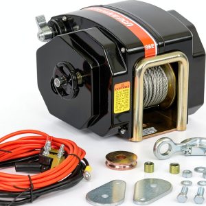 Powerwinch 912 Trailer Winch Black 4.5-inch Combi-0