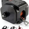VEVOR 300 W Electric Boat Winch Black P2000-4-0