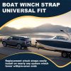 Aniterbo Boat Winch Strap Blue 11,000 lbs-5