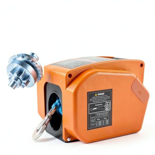 Cygrd Electric Winch Orange Boat Trailer Winch-3