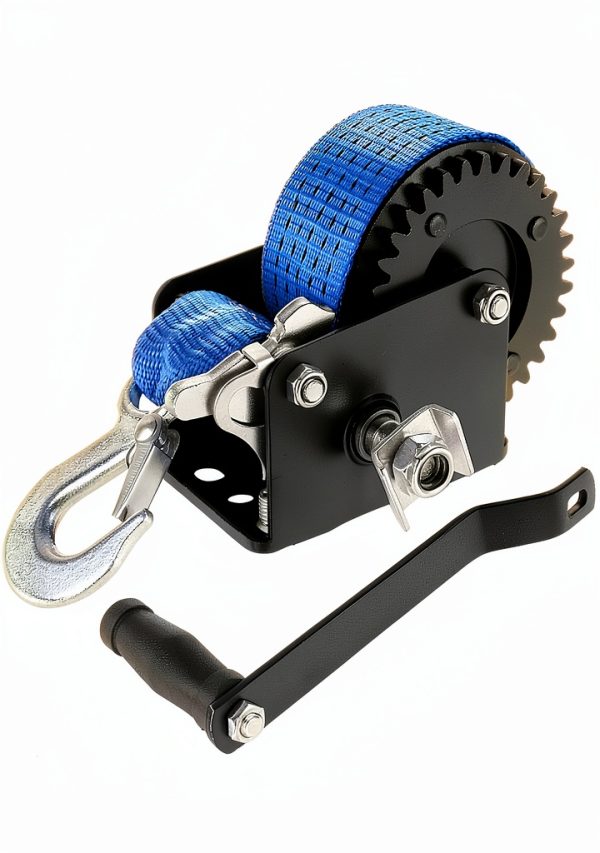 Boat Trailer Winch CAO LEI 800lb Heavy Duty Black-1