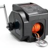 VEVOR 300 W Electric Boat Winch Black P2000-4-8