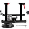 Yaheetech Fluid Bike Trainer Black Alloy Steel-5