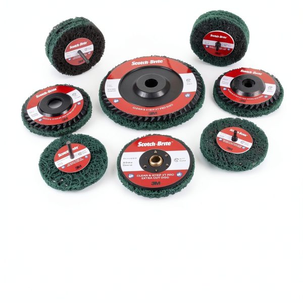 3M Scotch-Brite Clean and Strip XT Pro Extra Cut Disc Green 4-1/2 in-3