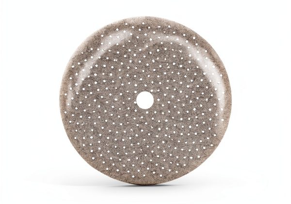 Norton 5" Hook-and-Loop Sanding Disc - 220 Grit Ceramic, Pack of 50-2