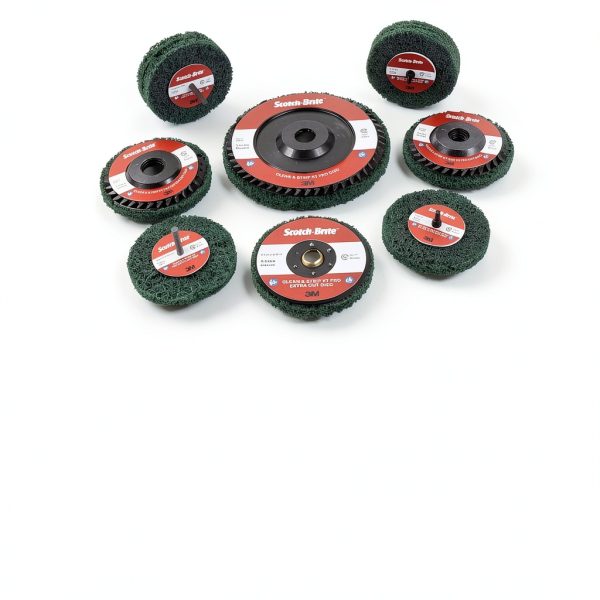 3M Scotch-Brite Clean and Strip XT Pro Extra Cut Disc Green 4-1/2 in-9