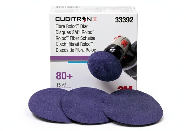 3M Cubitron II 3in Fiber Disc 60 Grit 33391 High Performance Cutting-1
