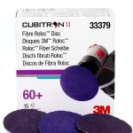 Cubitron 3M Roloc Fibre Disc 786C 60 Grit 2in (50mm) 15-Disc Pack-0